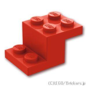 レゴ パーツ ばら売り #18671 ブラケット 3 x 2 x 1 - 1/3：レッド | LEGOの部品 | LEGO