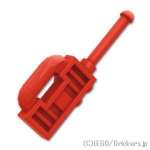 レゴ パーツ ばら売り #19220 トランシーバー タイプ2：レッド | LEGOの部品 | LEGO | 01