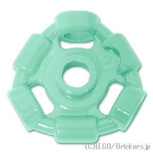 レゴ パーツ ばら売り #1941 ウェポンホルダーリング - オープンスタットタイプ：ライトアクア | LEGOの部品 | LEGO