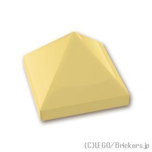 レゴ パーツ ばら売り #22388 スロープ ピラミッド 45° 1 x 1 x 2/3：タン | LEGOの部品 | LEGO