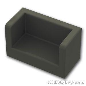 レゴ パーツ ばら売り #23969 パネル 1 x 2 x 1 - 2サイド：ブラック | LEGOの部品 | LEGO