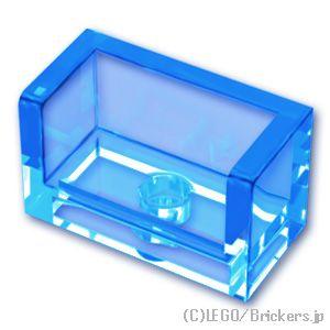 レゴ パーツ ばら売り #23969 パネル 1 x 2 x 1 - 2サイド：トランスブルー | LEGOの部品 | LEGO