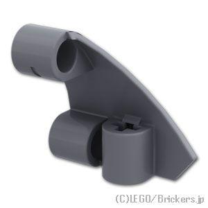 レゴ パーツ ばら売り #2403 テクニック パネル カーブ #10 - 3 x 3 テーパー 右：ダークグレー | LEGOの部品 | LEGO | 01