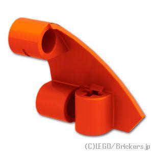 レゴ パーツ ばら売り #2403 テクニック パネル カーブ #10 - 3 x 3 テーパー 右：レディッシュオレンジ  | LEGOの部品 | LEGO | 01