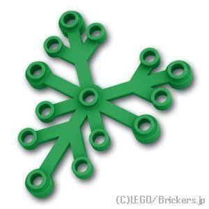 LEGO（レゴ） パーツ ばら売り #2417 植物の葉 6 x 5：グリーン | LEGO