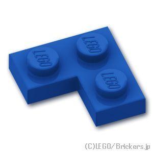 レゴ パーツ ばら売り #2420 プレート 2 x 2  - コーナー：ブルー | LEGOの部品｜brickers