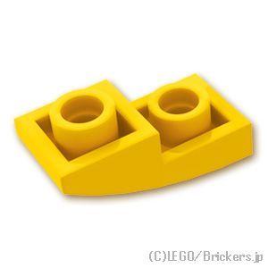 レゴ パーツ ばら売り #24201 スロープ インバート カーブ 2 x 1 x 2/3：イエロー | LEGOの部品 | LEGO