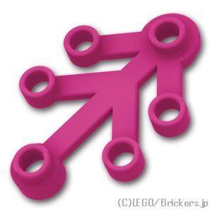 レゴ パーツ ばら売り #2423 植物の葉 4 x 3：マゼンタ | LEGOの部品 | LEGO