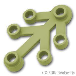 レゴ パーツ ばら売り #2423 植物の葉 4 x 3：オリーブグリーン | LEGOの部品 | LEGO