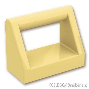 レゴ パーツ ばら売り #2432 タイル 1 x 2 - バーハンドル：タン | LEGOの部品 | LEGO