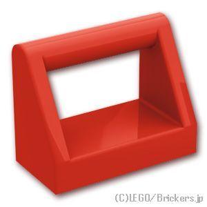 レゴ パーツ ばら売り #2432 タイル 1 x 2 - バーハンドル：レッド | LEGOの部品 | LEGO