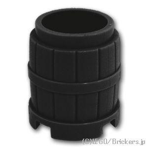 レゴ パーツ ばら売り #2489 コンテナ 樽 2 x 2 x 2：ブラック | LEGOの部品 | LEGO