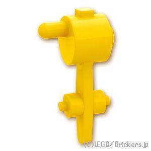 レゴ パーツ ばら売り #2866 トラックスイッチレバー - 線路分岐切替レバー：イエロー | LEGOの部品｜brickers