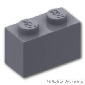 レゴ パーツ ばら売り #3004 ブロック 1 x 2：ダークグレー | LEGOの部品 | LEGO
