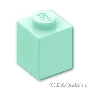 レゴ ブロック パーツ ばら売り #3005 1 x 1：ライトアクア | LEGOの部品｜brickers