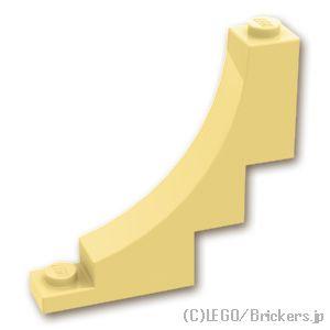 レゴ パーツ ばら売り #30099 アーチ インバート ハーフ 1 x 5 x 4：タン | LEGOの部品 | LEGO