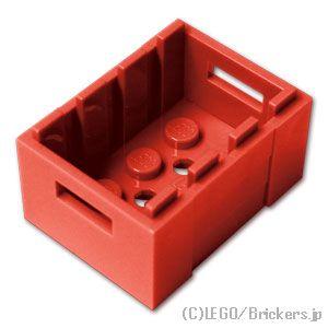 レゴ パーツ ばら売り #30150 コンテナ 木箱 3 x 4 x 1 2/3：レッド | LEGOの部品 | LEGO