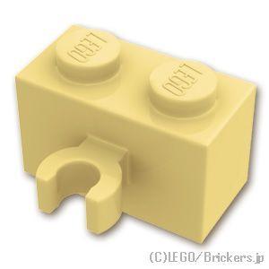 レゴ パーツ ばら売り #30237 ブロック 1 x 2 - 垂直クリップ：タン | LEGOの部品 | LEGO