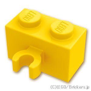 レゴ パーツ ばら売り #30237 ブロック 1 x 2 - 垂直クリップ：イエロー | LEGOの部品 | LEGO