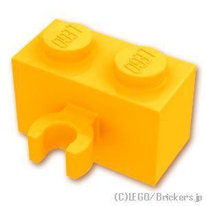 レゴ パーツ ばら売り #30237 ブロック 1 x 2 - 垂直クリップ：ブライトライトオレンジ | LEGOの部品 | LEGO