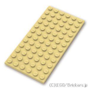 レゴ パーツ ばら売り #3028 プレート 6 x 12：タン | LEGOの部品 | LEGO