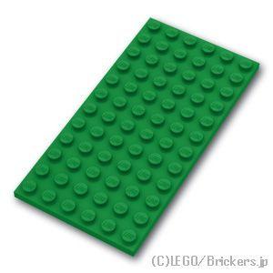 レゴ パーツ ばら売り #3028 プレート 6 x 12：グリーン | LEGOの部品 | LEGO