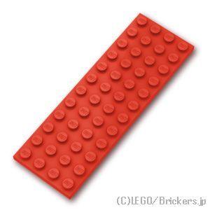 レゴ パーツ ばら売り #3029 プレート 4 x 12：レッド | LEGOの部品 | LEGO