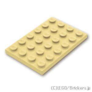 レゴ パーツ ばら売り #3032 プレート 4 x 6：タン | LEGOの部品 | LEGO