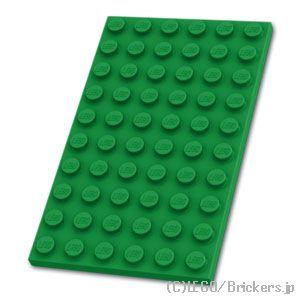 レゴ パーツ ばら売り #3033 プレート 6 x 10：グリーン | LEGOの部品 | LEGO