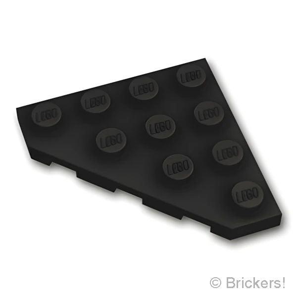 レゴ パーツ ばら売り #30503 ウェッジ プレート 4 x 4 - コーナー：ブラック | LEGOの部品 | LEGO
