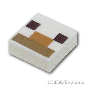 レゴ パーツ ばら売り 3070bpb1 タイル 1 X 1 アルパカの顔 マインクラフト ホワイト Legoの部品 3070bpb1 001 レゴブロック専門店ブリッカーズ 通販 Yahoo ショッピング