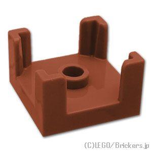 レゴ パーツ ばら売り #3131 コンテナ ボックス ハーフ - 2 x 2 x 1：ブラウン | LEGOの部品 | LEGO