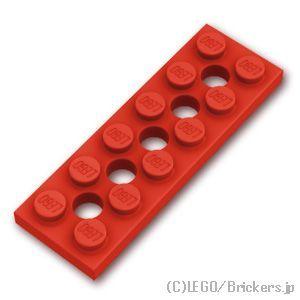 レゴ パーツ ばら売り #32001 テクニック プレート 2 x 6 - 5ホール：レッド | LEGOの部品 | LEGO