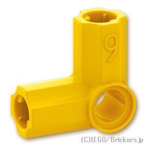 レゴ パーツ ばら売り #32014 テクニック 十字軸 / ピン - アングル コネクター #6 - 90°：イエロー | LEGOの部品 | LEGO