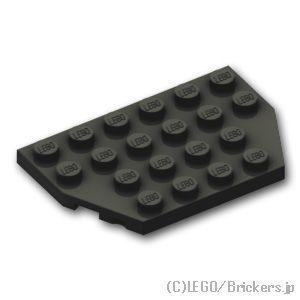 レゴ パーツ ばら売り #32059 ウェッジ プレート 4 x 6 - コーナー：ブラック | LEGOの部品 | LEGO