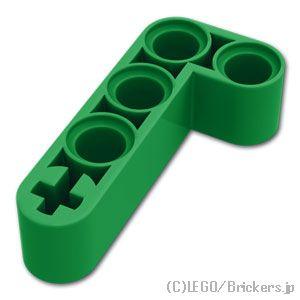 レゴ パーツ ばら売り #32140 テクニック リフトアーム 2 x 4 - L型：グリーン | LEGOの部品 | LEGO