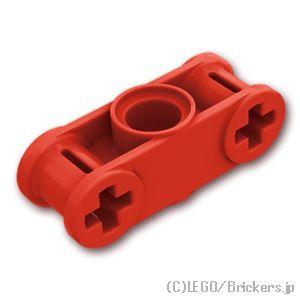 レゴ パーツ ばら売り #32184 テクニック 十字軸 / ピンコネクター 3L - 垂直2ピンホール：レッド | LEGOの部品 | LEGO