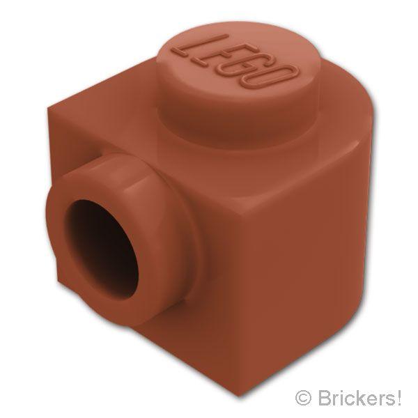 レゴ パーツ ばら売り #3386 ブロック ハーフ ラウンド 1 x 1 x 2/3 - サイドスタッド：ブラウン | LEGOの部品 | LEGO