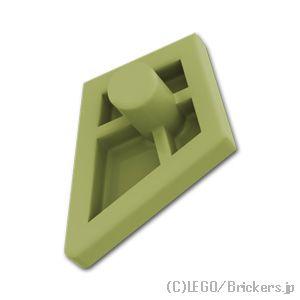 レゴ パーツ ばら売り #35649 タイル 1 x 2 - ダイアモンド / バー：オリーブグリーン | LEGOの部品 | LEGO | 01