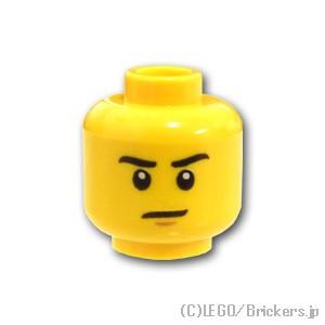 レゴ パーツ ばら売り ミニフィグ ヘッド ニヤリ顔と驚き顔 イエロー Lego 部品 3626cpb1337 024 レゴブロック専門店ブリッカーズ 通販 Yahoo ショッピング