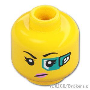 LEGO（レゴ） パーツ ばら売り #3626pb2789 ミニフィグ デュアルヘッド