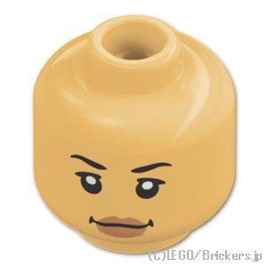 LEGO（レゴ） パーツ ばら売り #3626pb3383 ミニフィグ デュアルヘッド 