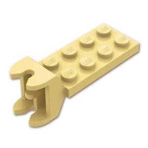 レゴ パーツ ばら売り #3640 ヒンジ プレート 2 x 4 - ジョイント ソケット：タン | LEGOの部品 | LEGO