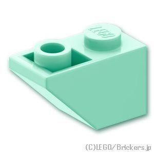 レゴ パーツ ばら売り #3665 逆スロープ 45°- 2 x 1：ライトアクア | LEGOの部品｜brickers