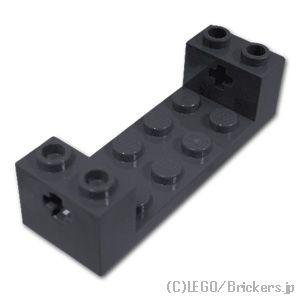 レゴ パーツ ばら売り #3668 テクニック ブロック 2 x 6 x 1 1/3 - 軸穴：ダークグレー | LEGOの部品 | LEGO