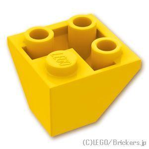 レゴ パーツ ばら売り #3676 スロープ インバート ダブル 45° 2 x 2 - コーナー：イエロー | LEGOの部品 | LEGO