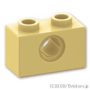 レゴ パーツ ばら売り #3700 テクニック ブロック 1 x 2 - 1ホール：タン | LEGOの部品 | LEGO