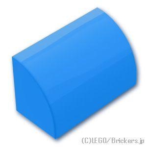 レゴ パーツ ばら売り #37352 スロープ カーブ 1 x 2：ダークアズール | LEGOの部品 | LEGO