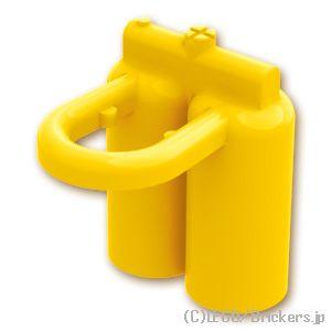 レゴ パーツ ばら売り #3838 エアータンク：イエロー | LEGOの部品 ミニフィギュア 装備 ダイビング | LEGO