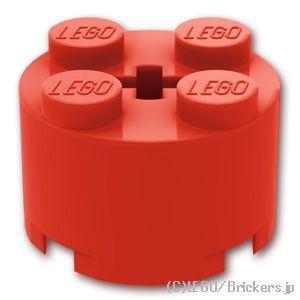 レゴ ブロック パーツ ばら売り #3941 ブロック 2 x 2 - ラウンド：レッド | LEGOの部品 | LEGO